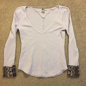 Free People We the Free purple henley